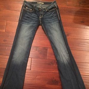 BKE jeans size 26 waist x 351/2 length