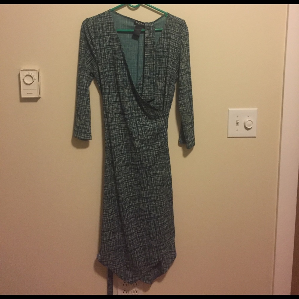 Green print BCBG Paris dress size M