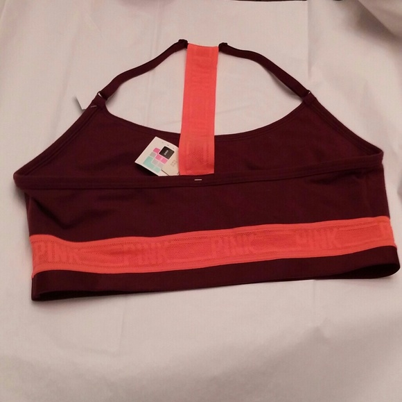 VS PINK Sports Bra NWT Large - Picture 2 of 2