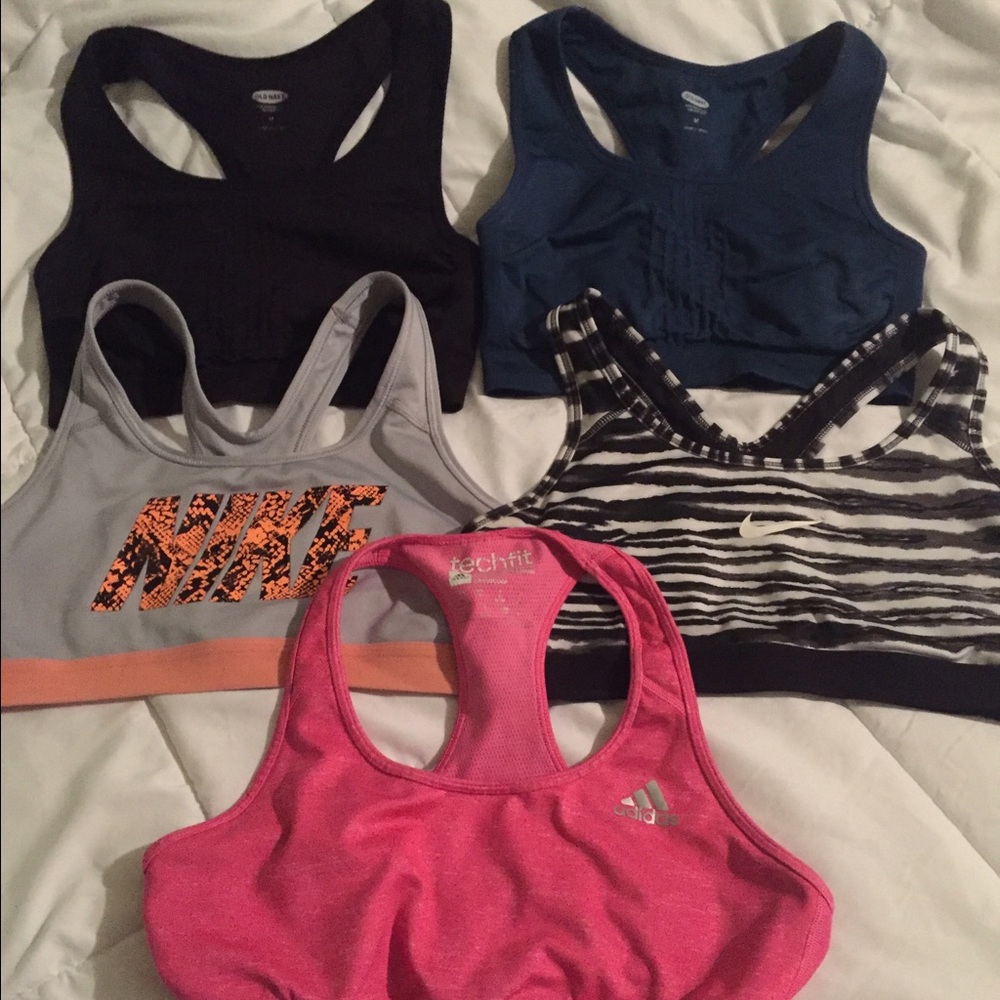 5 sports bras Bundle 🏋🏻‍♀️