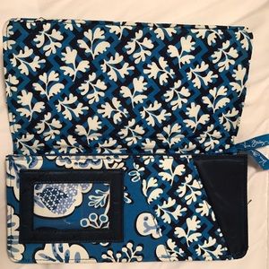Vera Bradley passport/ticket wallet