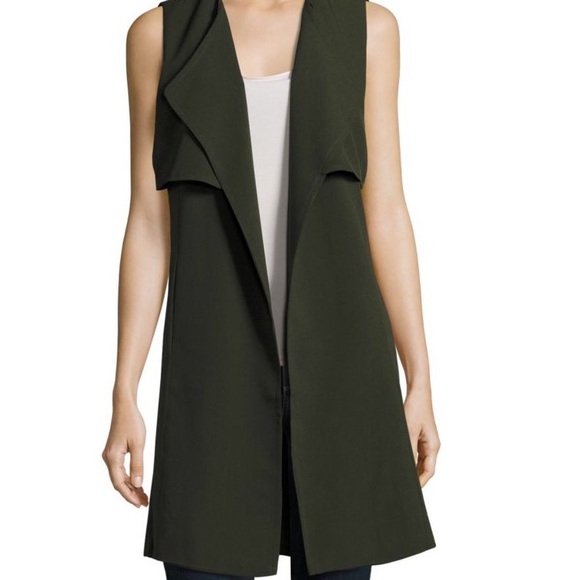 Romeo & Juliet Couture Jackets & Blazers - Solid Open Sleeveless Vest