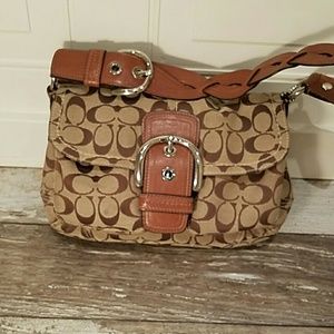 Coach Purse Brown-Leather