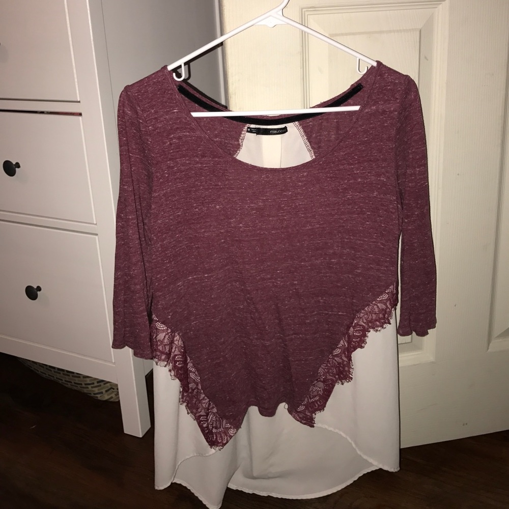 Maurice's dress shirt!