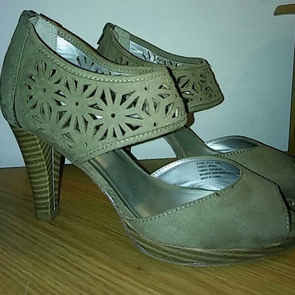 Lattice  ankle wrap heels