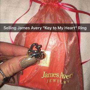 James Avery "Key To My Heart Ring"