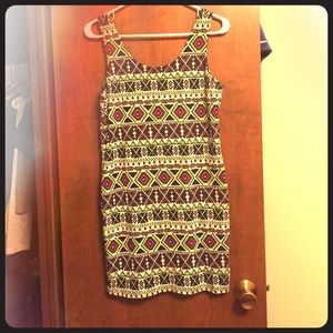 Mini geometric dress!