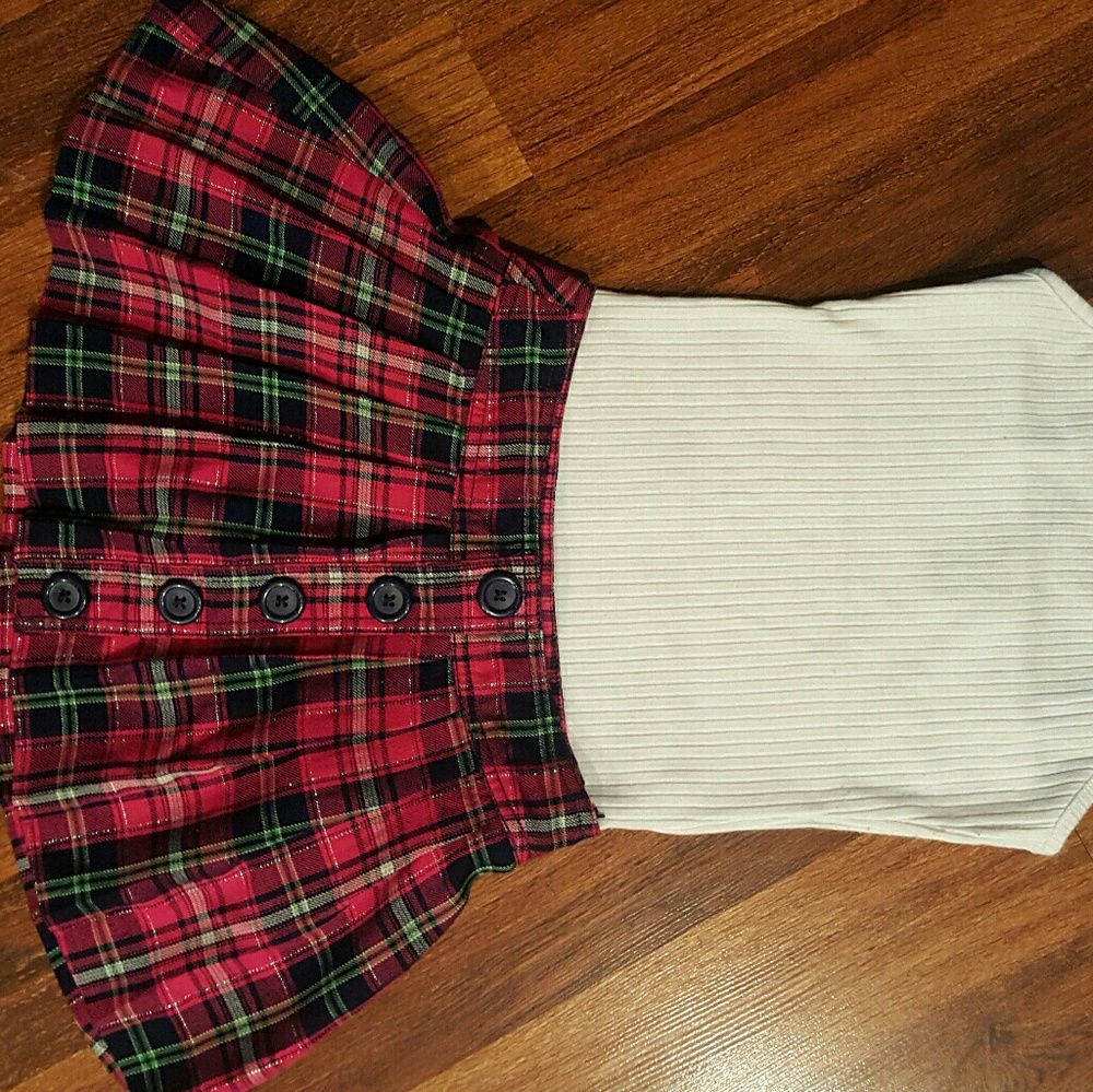 Pleated Pencil Skirt