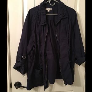 Dress Barn navy light jacket