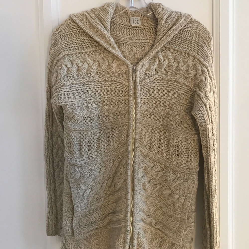 AUTHENTIC TSE hooded sweater