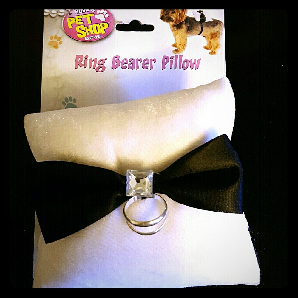 Ring Bearer Pillow for the Pup!