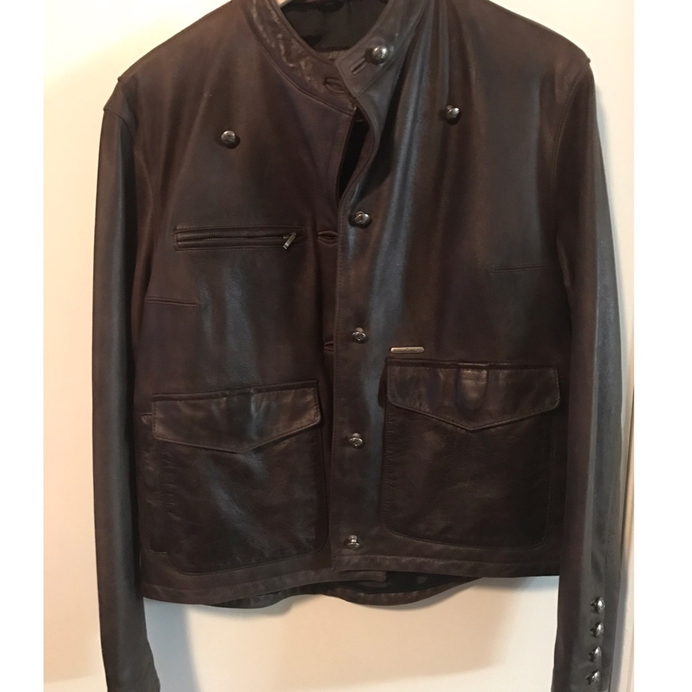 Harley Davidson Brown Leather Jacket