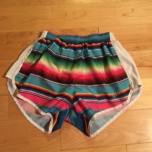 Printed running shorts