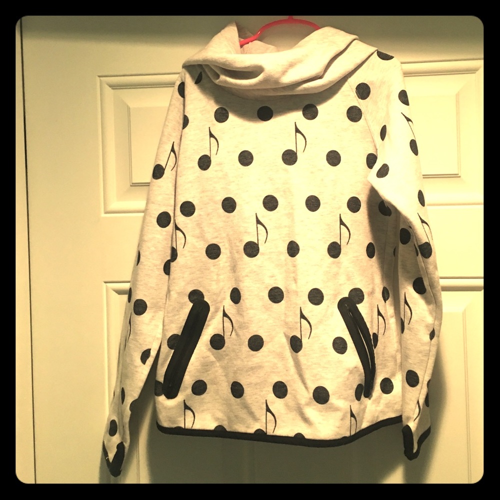 Girls NIKE cowl neck sweatshirt
