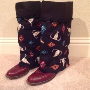 Western country boot rugs
