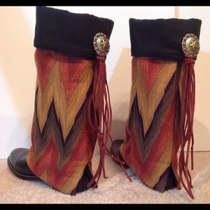 Western country boot rugs