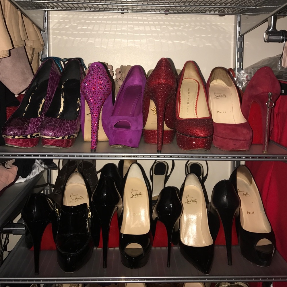 Part of my closet 👠👠
