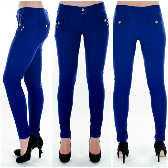 Women Stretch Pants, PT-2330 - Picture 2 of 8