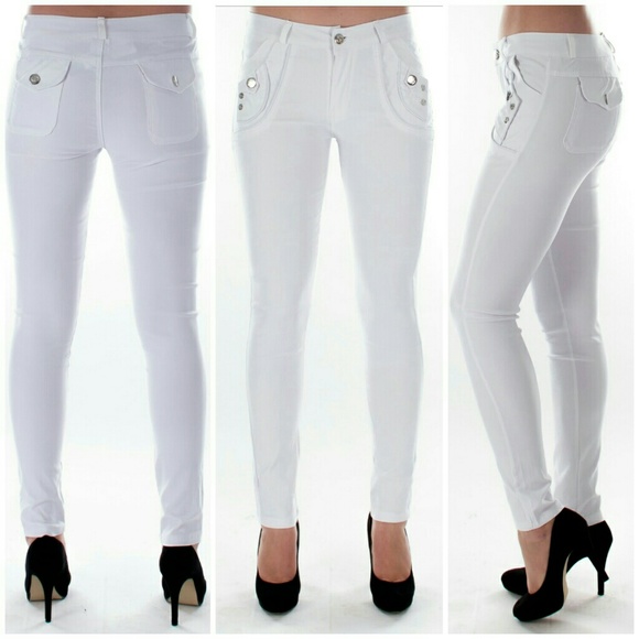 Women Stretch Pants, PT-2330 - Picture 5 of 8