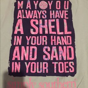 Sea foam green simply southern tshirt