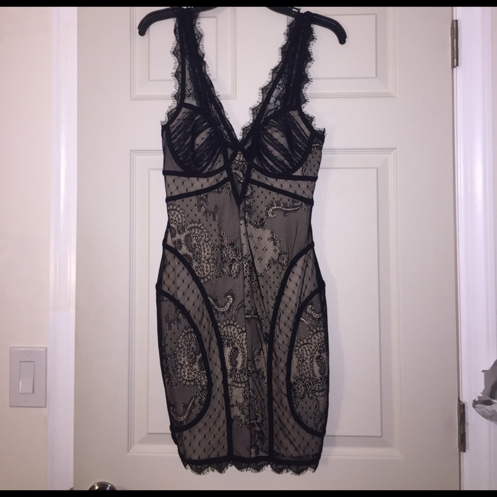 Bebe Black cocktail dress
