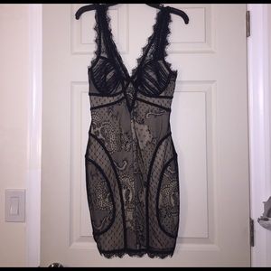 Bebe Black cocktail dress