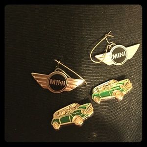 Mini Cooper earrings!