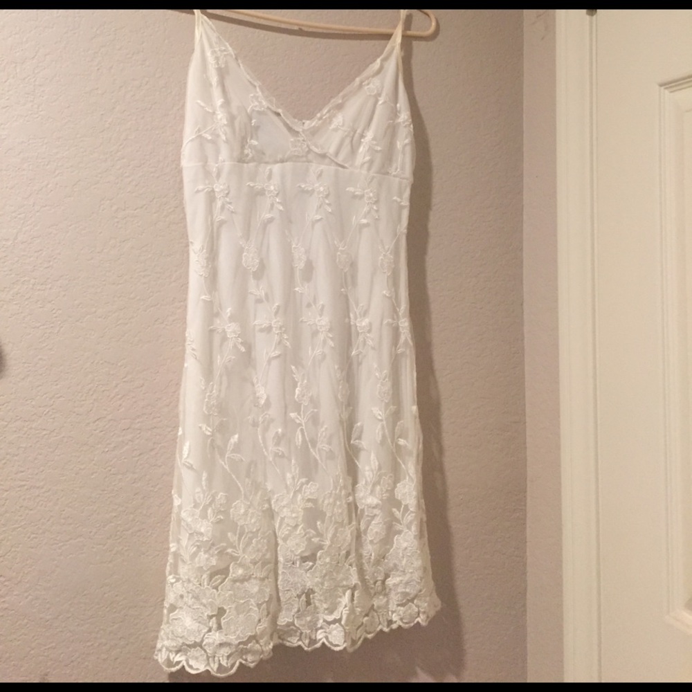 Beautiful white dress