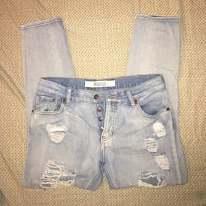 Distressed Jeans