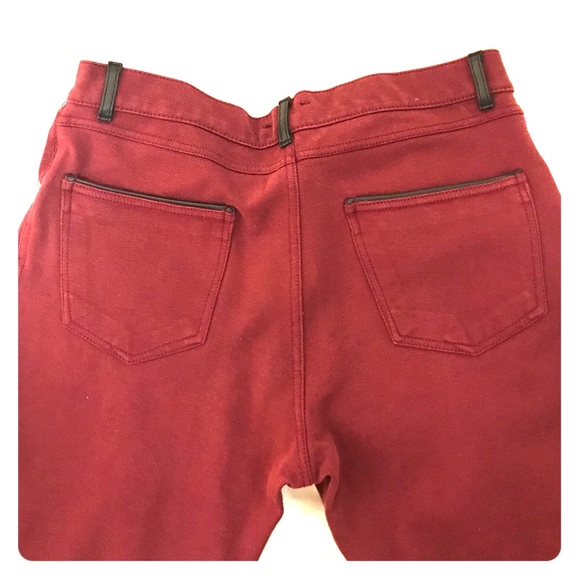 Zara Maroon Jeggings - Picture 2 of 2