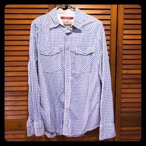 Men's Button Down, western style