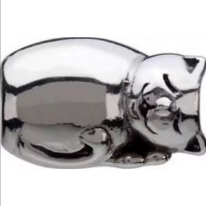 Chamilia Cat Charm Bead