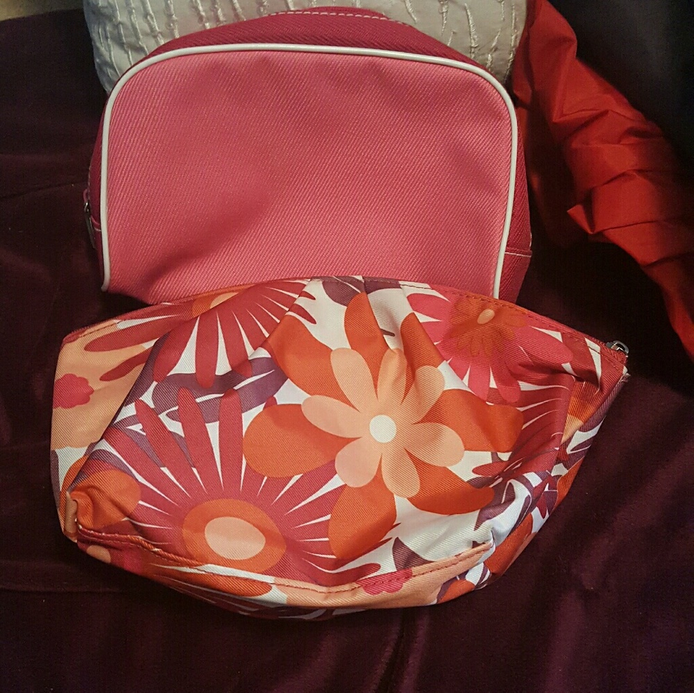 Clinique cosmetic bags NWOT