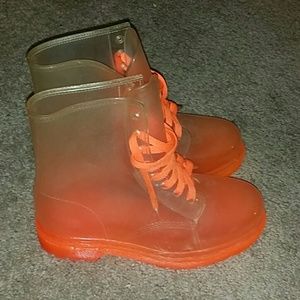 French Kiss Transparent Women's Ankle boots