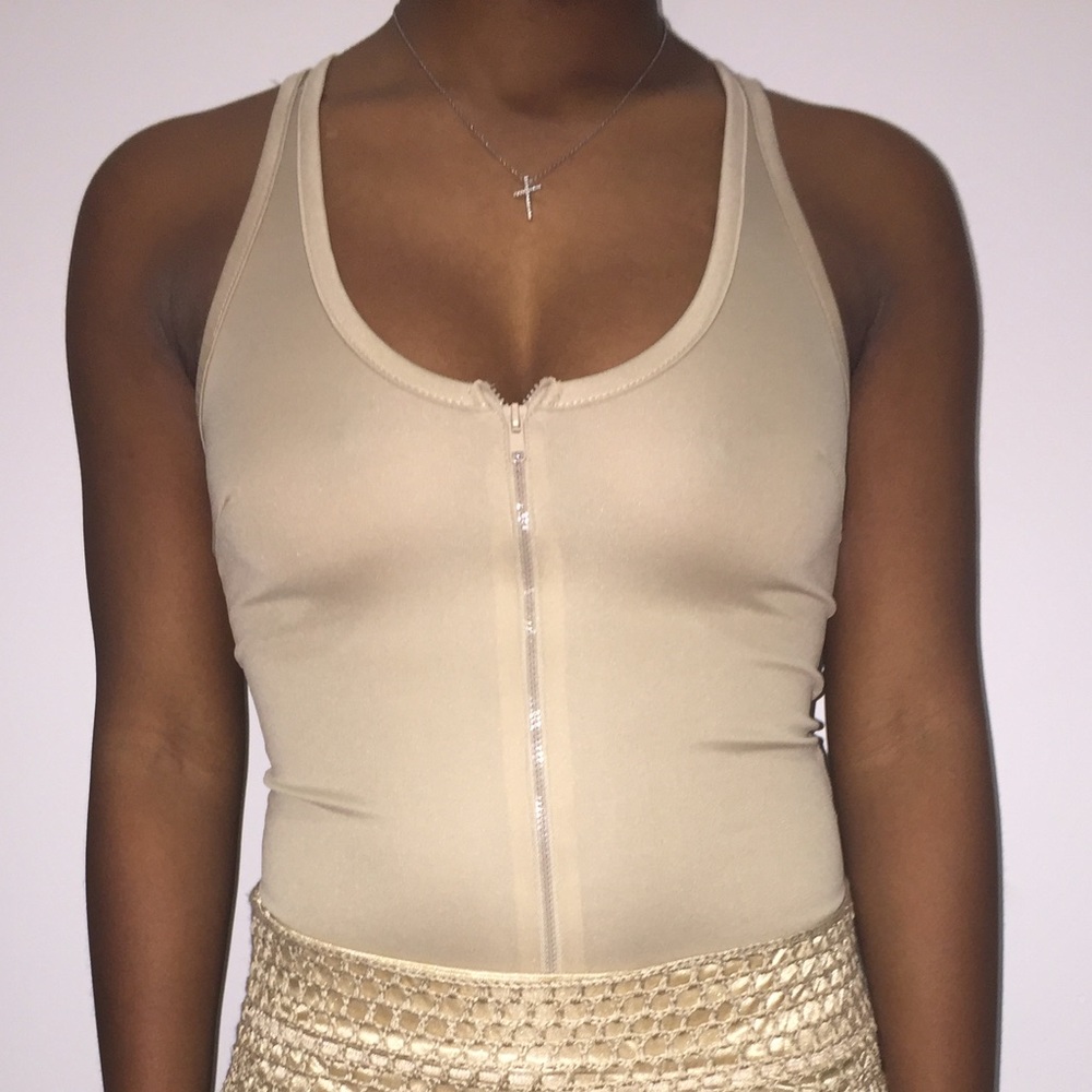 Zip Up Leotard