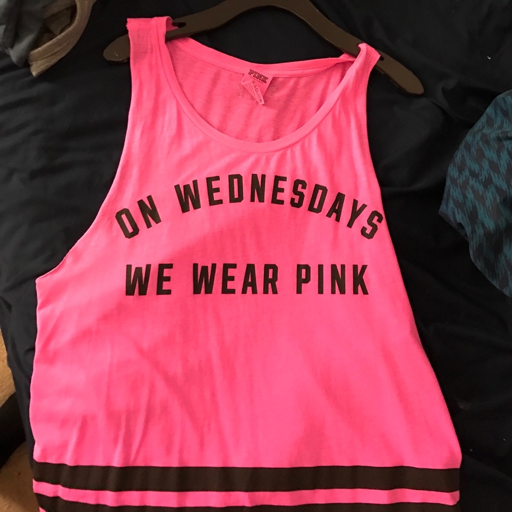 VS PINK MUSCLE TANK SHIRT
