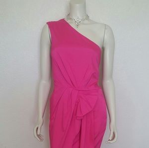 BCBG Fuchsia cocktail dress