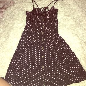 American eagle polka dot dress
