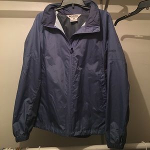 NWOT blue Columbia windbreaker