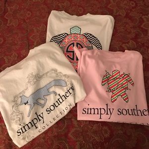 3 Simply Southern T-Shirts