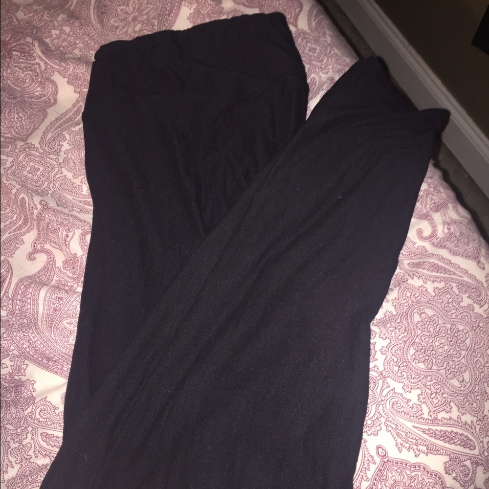 Black TC Lularoe leggings