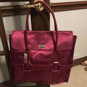 Dark red tote new with tags!