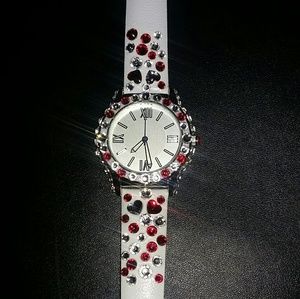 Brand new White leather watch