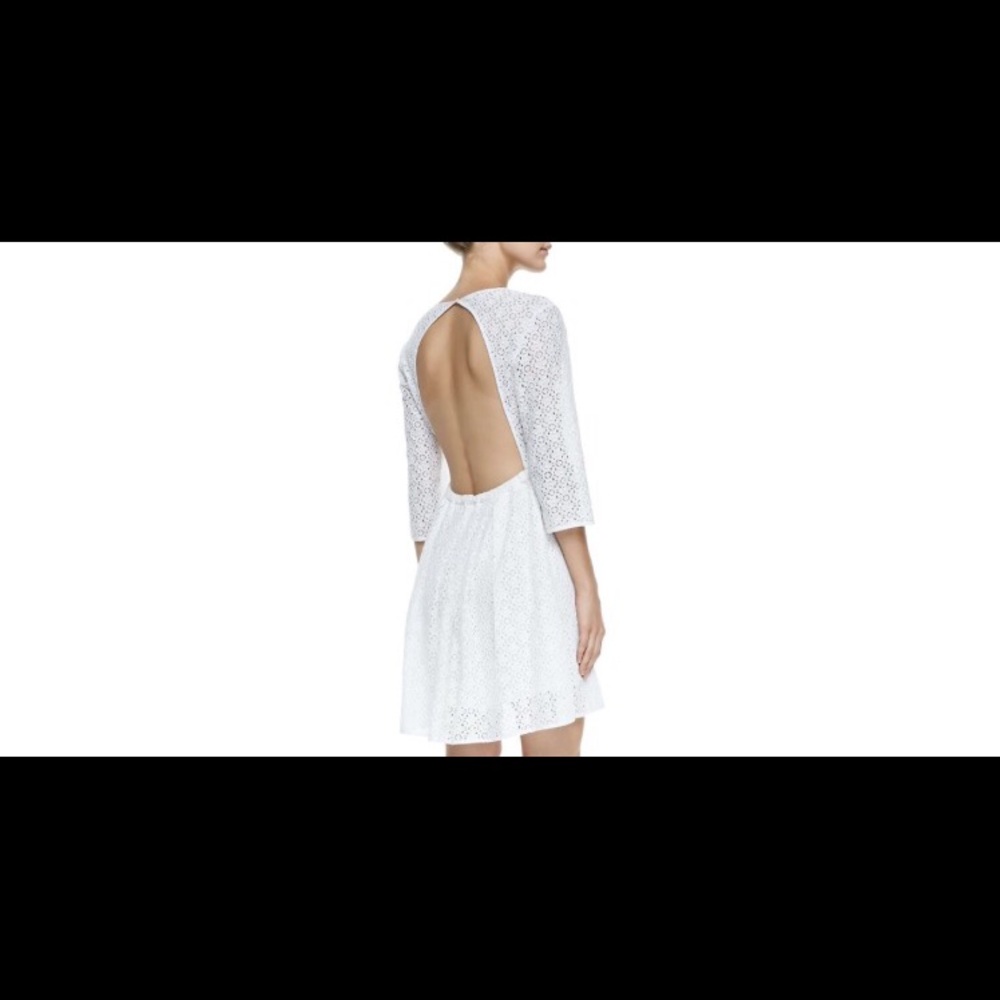 Rebecca Minkoff 3/4 eyelet dress