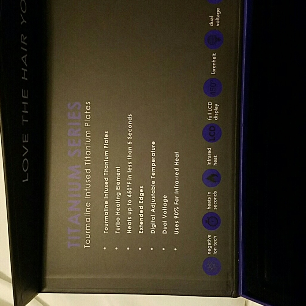 Sutra HairStraightener, with amazing hair products