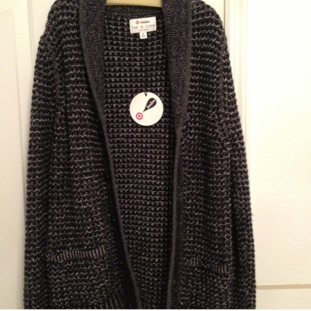 Black and white sweater men's