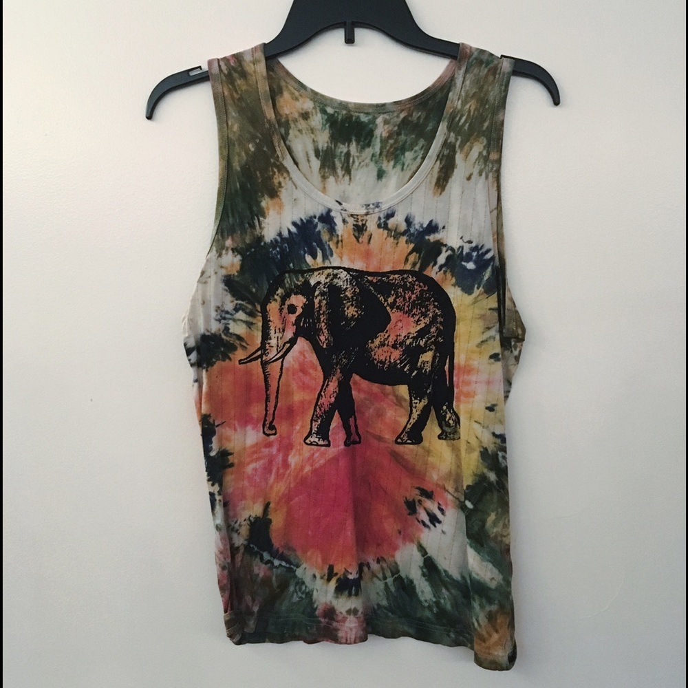 Elephant Tie Dye Shirt