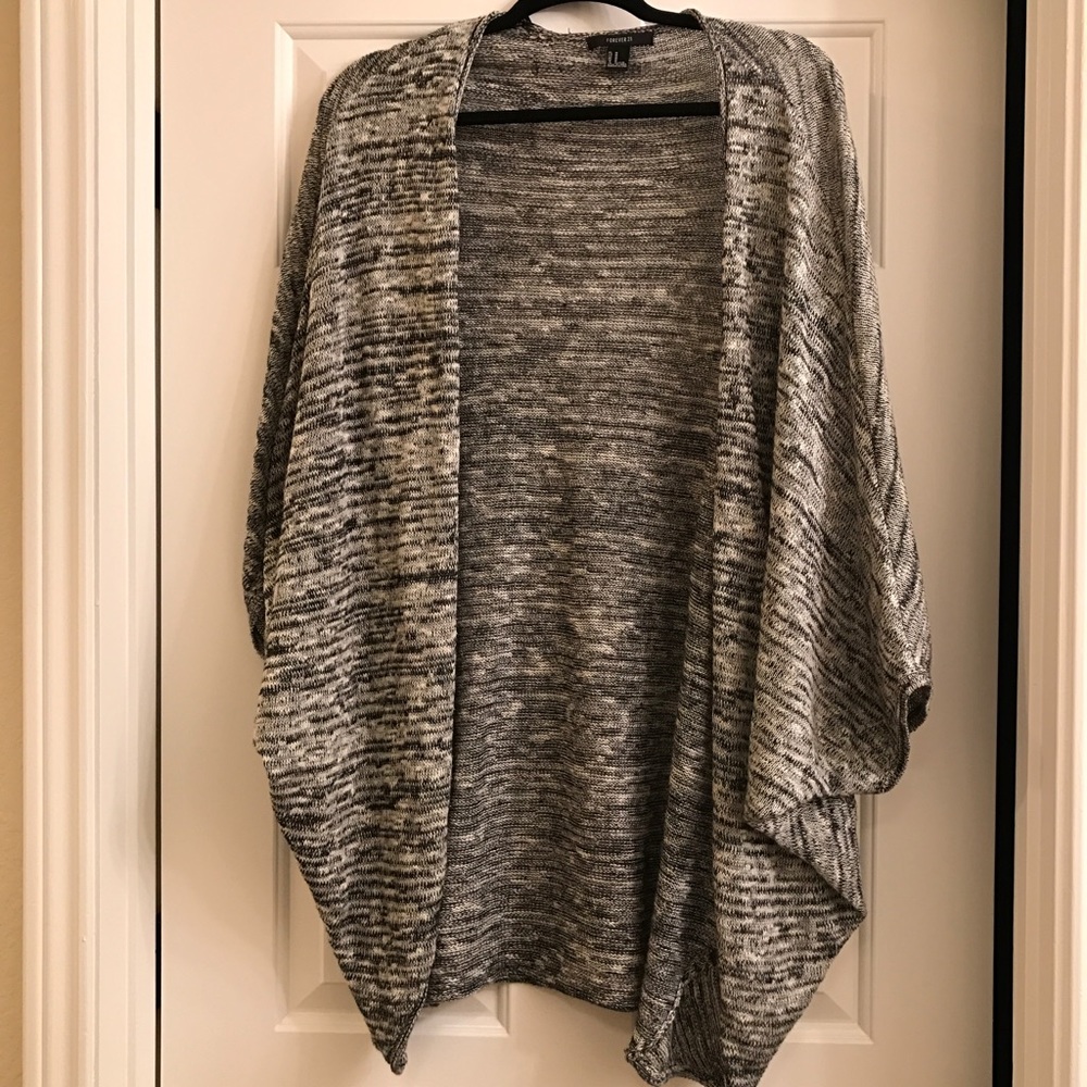 Forever 21 Short Sleeve Cardigan