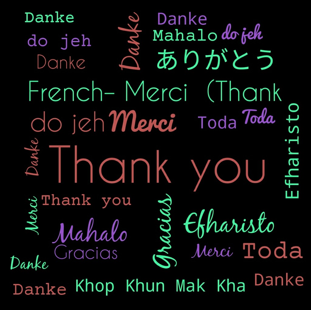 Thanks for all the shares, likes and follows