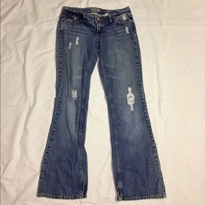 "Paris Blue" Denim Flare Jeans